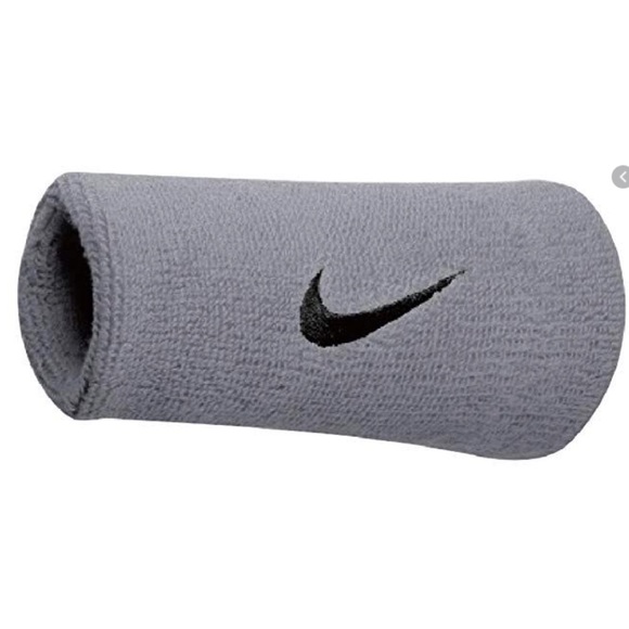 2/$30 🌼 2 pks Nike Swoosh Doublewide Wristbands - Picture 2 of 7